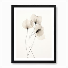 Ginkgo Leaves 10 Art Print