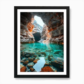 Cave In The Rock 47 Art Print