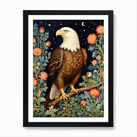 William Morris Eagle At Night Art Print