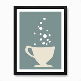 Bubbly Beverrage Art Print