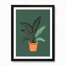 Potted Plant 25 Art Print