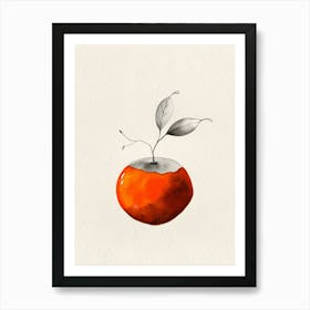 Orange Art Print