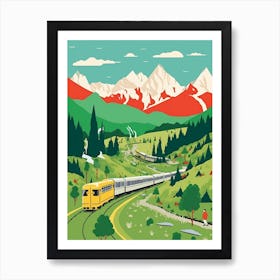 Argentina Travel Illustration Art Print