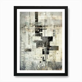 Poster Geometrical Abstraction Illustration Art 06 Art Print