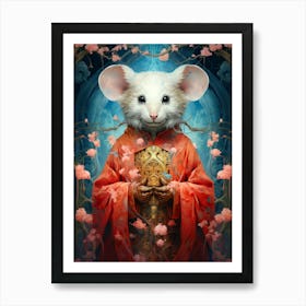 Chinese Rat Art Print