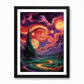 Starry Night 13 Art Print