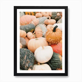 Fall Pumpkins Art Print