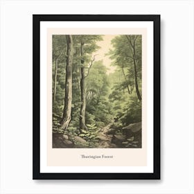 Thuringian Forest Art Print