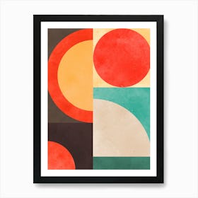 Art of circles in harmony 26 Art Print