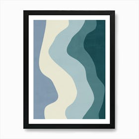 Abstract Waves 04 12 Art Print