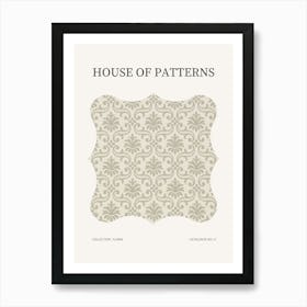 Floral Pattern Poster 17 Art Print