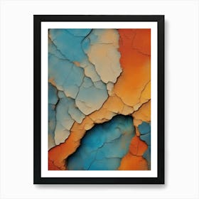 Cracks In The Wall Art Print