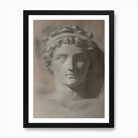 Bust Of Aphrodite Art Print