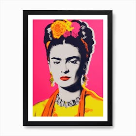 Oh Frida No 3 Art Print