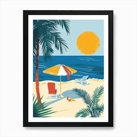 Sand And Sun 1 Art Print