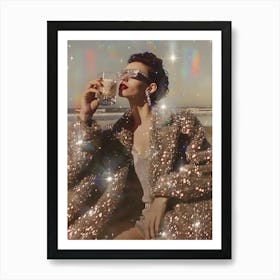 Glitz And Glamour Art Print