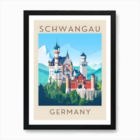 Schwagau Germany Art Print