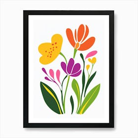 Spring Flowers 1 Art Print