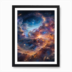 Nebula Art Print