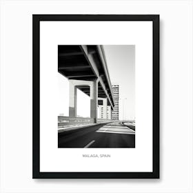 Poster Of Marseille, France, Photography In Black And White 3 Art Print