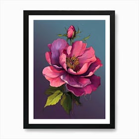 Peony Flower 4 Art Print