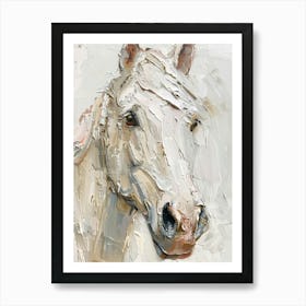 White Horse 6 Art Print