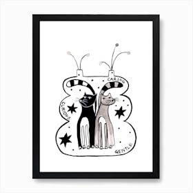 Gemini Vase Art Print