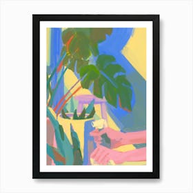 Garden Day Art Print