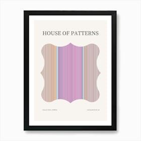 Stripes Pattern Poster 34 Art Print