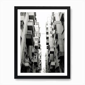 Malaga, Spain, Photography In Black And White 6 Art Print