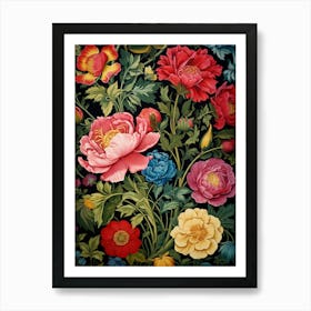 Peonies 57 Art Print