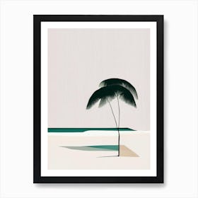 Ile Aux Nattes Madagascar Simplistic Tropical Destination Art Print