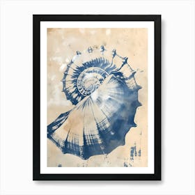 Seashell Canvas Print Art Print