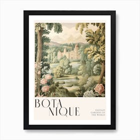 Botanique Fantasy Gardens Of The World 7 Art Print
