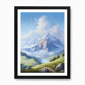 Swiss Alps.3 Art Print