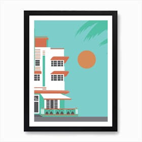 Miami Beach Mint Art Print