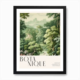 Botanique Fantasy Gardens Of The World 65 Art Print