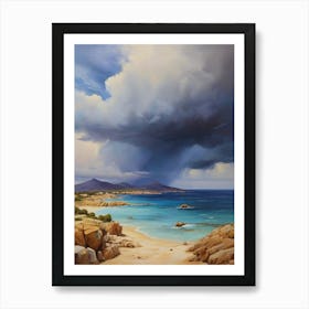 Stormy Seas.1 Art Print