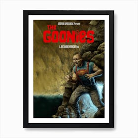 The Goonies, Wall Print, Movie, Poster, Print, Film, Movie Poster, Wall Art, Art Print