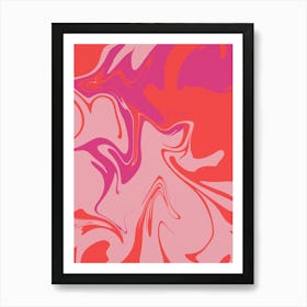 Liquify Art Art Print