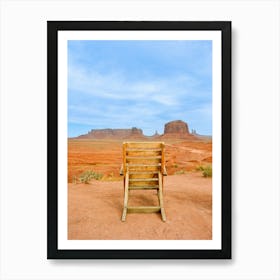 Monument Valley XVIII on Film Art Print