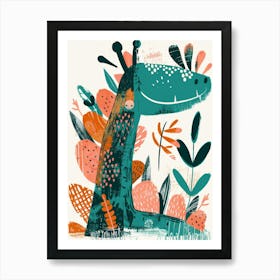 Giraffe 131 Art Print