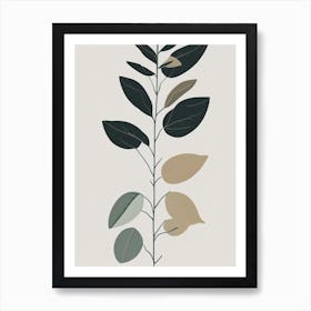 Ashwagandha Herb Simplicity Art Print