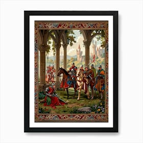 Knights Of The Round Table 3 Art Print