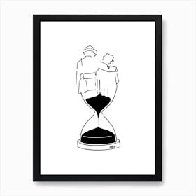 Time Do Not Wait Art Print