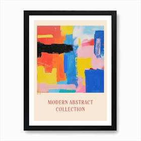 Modern Abstract Collection Poster 7 Art Print