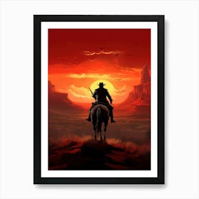 Red Dead Redemption 12 Art Print