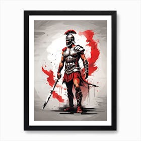 Gladiator Art Print