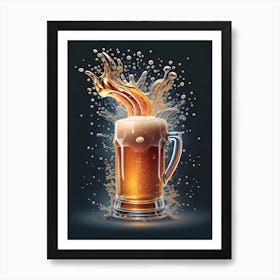 Beer Fresh Art Print
