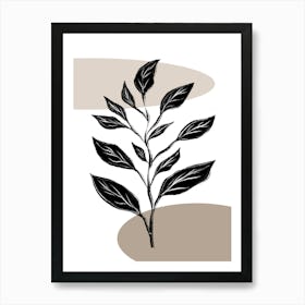 Nordic Twig Art Print